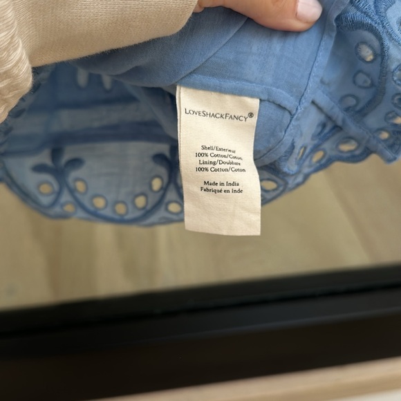 LOVESHACKFANCY Sully Broderie Anglaise Tank Top - Picture 8 of 8